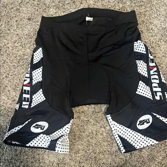 Men's Black Athletic Shorts - Picture 6 of 6
